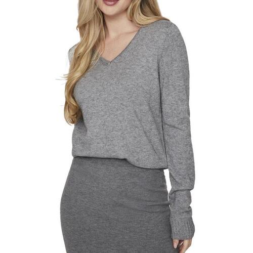Textil Mulher camisolas Vila  Cinza
