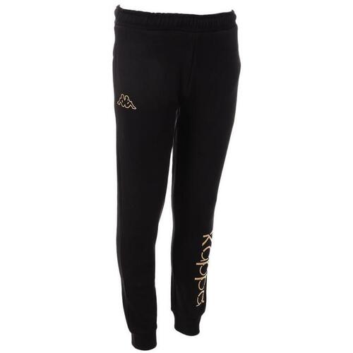 Textil Rapariga Calças de treino Kappa  Preto