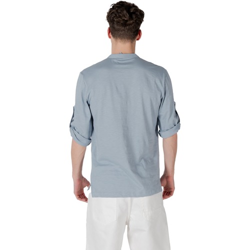 Antony Morato REGULAR FIT WITH EMBROIDERED LOGO MMKL00334-FA100260 Azul