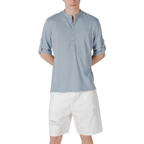 Antony Morato REGULAR FIT WITH EMBROIDERED LOGO MMKL00334-FA100260 Azul
