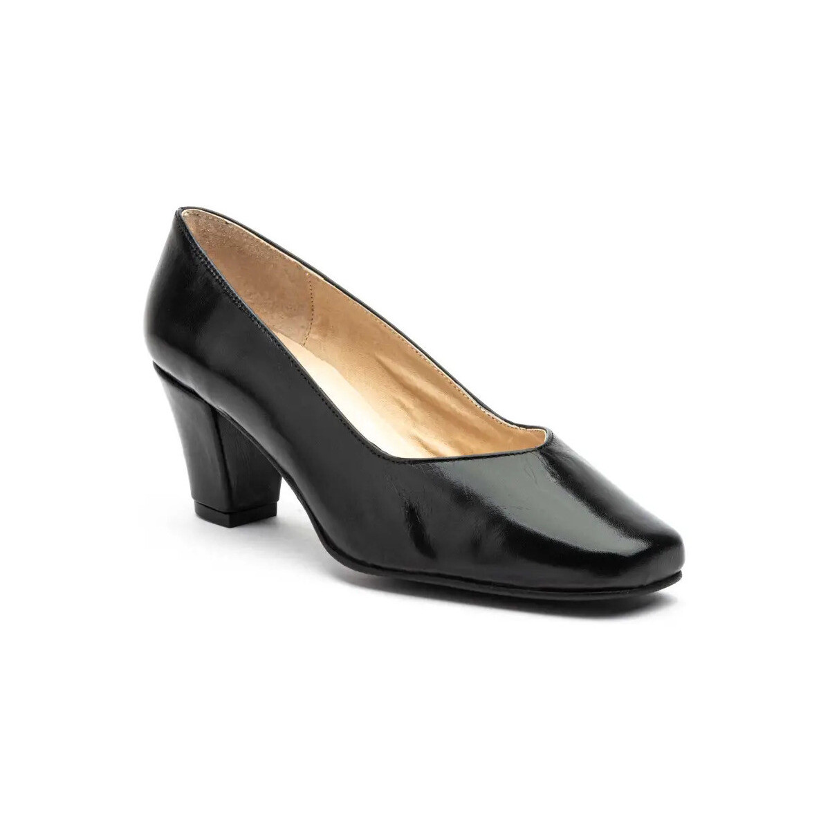 Sapatos Mulher Escarpim Conbuenpie CBP|Sapatos Bombas de couro preto|Mulher Preto