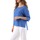 Textil Mulher camisas Linea Emme Marella 15111012 Azul