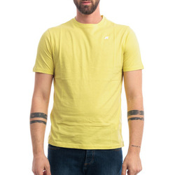 Textil Homem T-shirts e Pólos K-Way K7125UW Amarelo