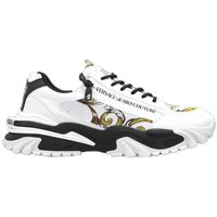 Sapatos Homem Sapatilhas Versace 78YA3SI5 ZSC57 Branco