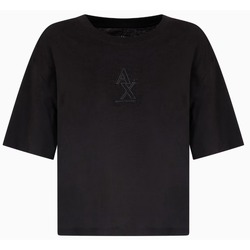 Textil Mulher T-shirts e Pólos EAX XW000102AF10359 Preto