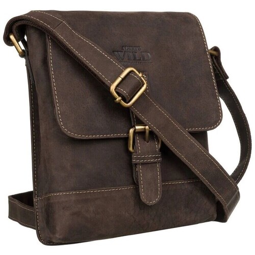 Malas Homem Bolsa de mão Always Wild TorbaskrzanaMN9MH1890BROWN66235 