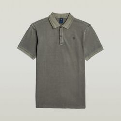 Textil Homem T-shirts e Pólos G-Star Raw D11595-D756 DUNDA OVERDYED-D033 SHADOW OLIVE Verde