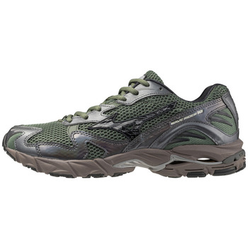 Sapatos Homem Sapatilhas Mizuno D1GA 2431 09 - WAVE RIDER-AGAVE GREEN BLACKSAND METALLIC Verde