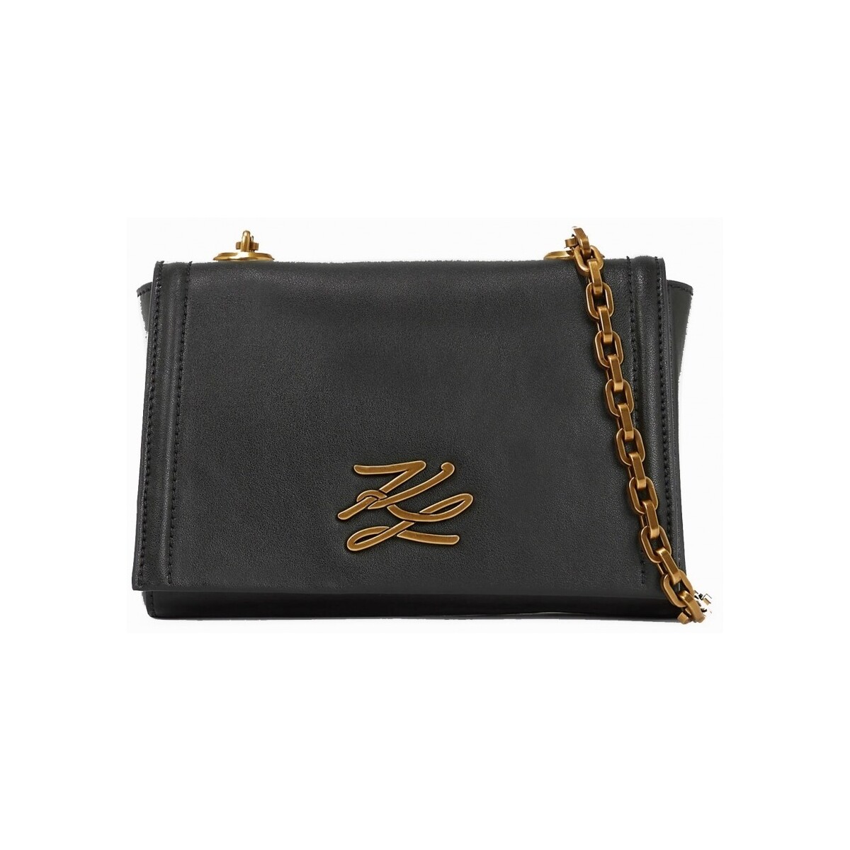 Malas Mulher Bolsa Karl Lagerfeld AUTOGRAPH SM CROSSBODY Preto