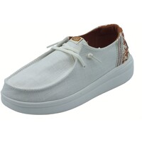 Sapatos Mulher Escarpim HEYDUDE 43780 Wendy Rise Animal White Branco