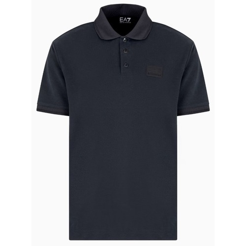 Textil Homem T-shirts e Pólos Emporio Armani EA7 7M000090AF13862 Preto