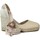 Sapatos Mulher Sandálias Gaimo ALPARGATA DE PIEL CON CUÑA DE YUTE  GEMI 7 ROSA Rosa