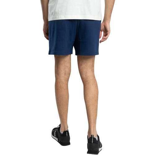 Emporio Armani EA7 Calções de treino com logótipo Lines Azul