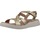 Sapatos Mulher Sandálias Wonders C6541 Ouro