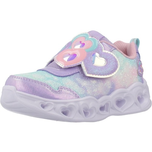 Sapatos Rapariga Sapatilhas Skechers HEART LIGHTS - LOVIN Violeta