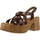 Sapatos Mulher Sandálias Porronet 3179P Castanho