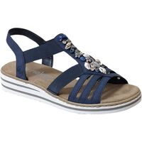 Sapatos Mulher Sandálias Rieker V0649 Azul