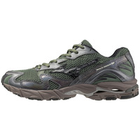 Sapatos Homem Sapatilhas Mizuno D1GA 2431 09 - WAVE RIDER-AGAVE GREEN BLACKSAND METALLIC Verde