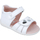 Sapatos Rapariga Sandálias Garvalin 252302 Sandálias básicas de corações meninas BRANCO_B050