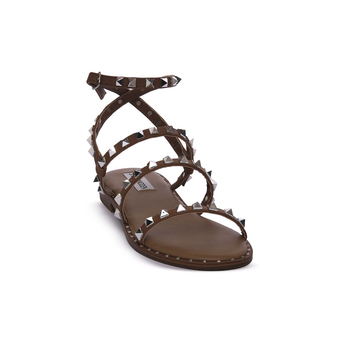 Sapatos Mulher Sandálias Steve Madden COGNAC TRAVEL Castanho