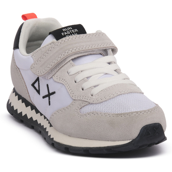 Sapatos Rapaz Sapatilhas Sun68 SUN68 01 BOYS TOM SNAKE Branco
