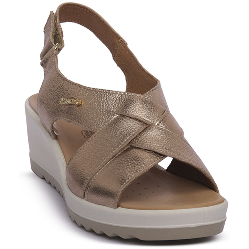 Sapatos Mulher Sandálias Enval CALYPSO CHAMPAGNE Bege