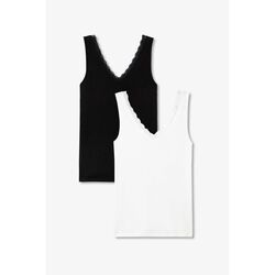 Textil Mulher T-shirts e Pólos Tiffosi 10059225-000-2-3 Preto