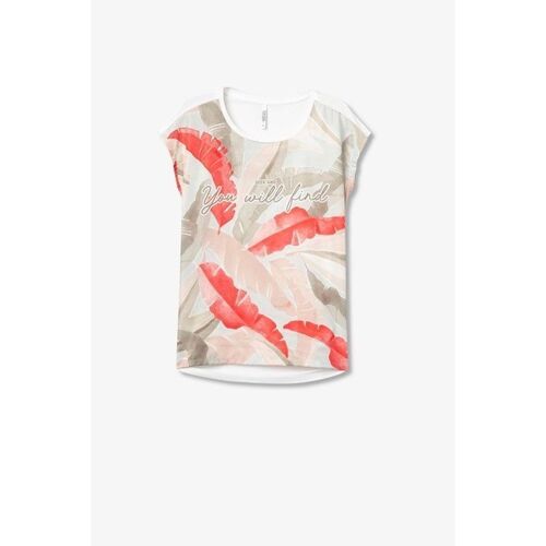 Textil Mulher T-shirts e Pólos Tiffosi 10060320-001-1-1 Branco