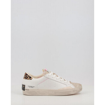 Sapatos Mulher Sapatilhas Crime London DISTRESSED Branco