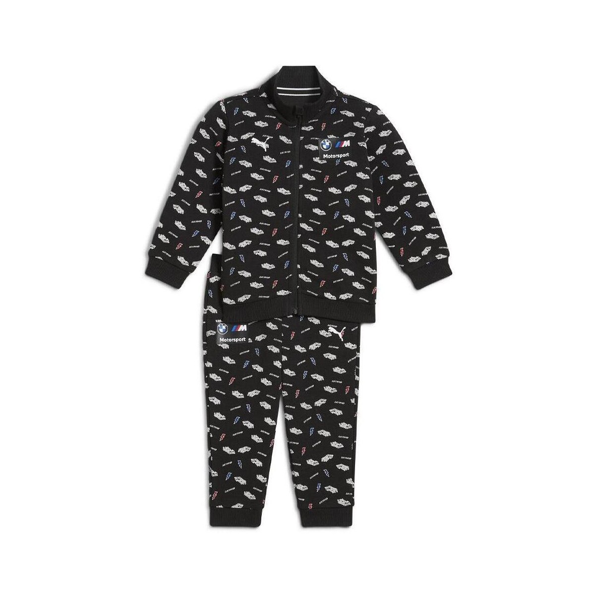 Textil Rapaz Todos os fatos de treino Puma  Preto