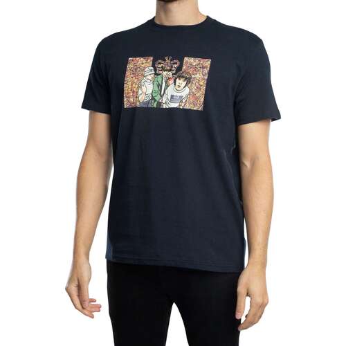 Weekend Offender T-Shirt gráfica com o número 5 Azul