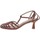 Sapatos Mulher Escarpim Francescomilano  Castanho