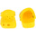 Sapatos Rapaz Chinelos Crocs Classic Clog Kids T Amarelo