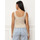 Textil Mulher Tops / Blusas La Modeuse 74482_P176032 Bege