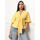 Textil Mulher camisas La Modeuse 74710_P176467 Amarelo