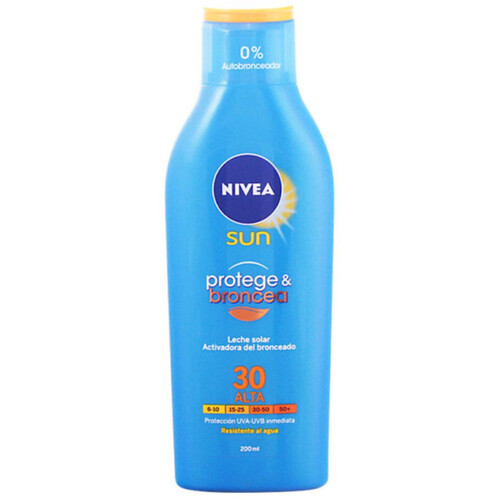 beleza Mulher Proteção solar Nivea Sun Milk Protect & Bronze - SPF30 Outros