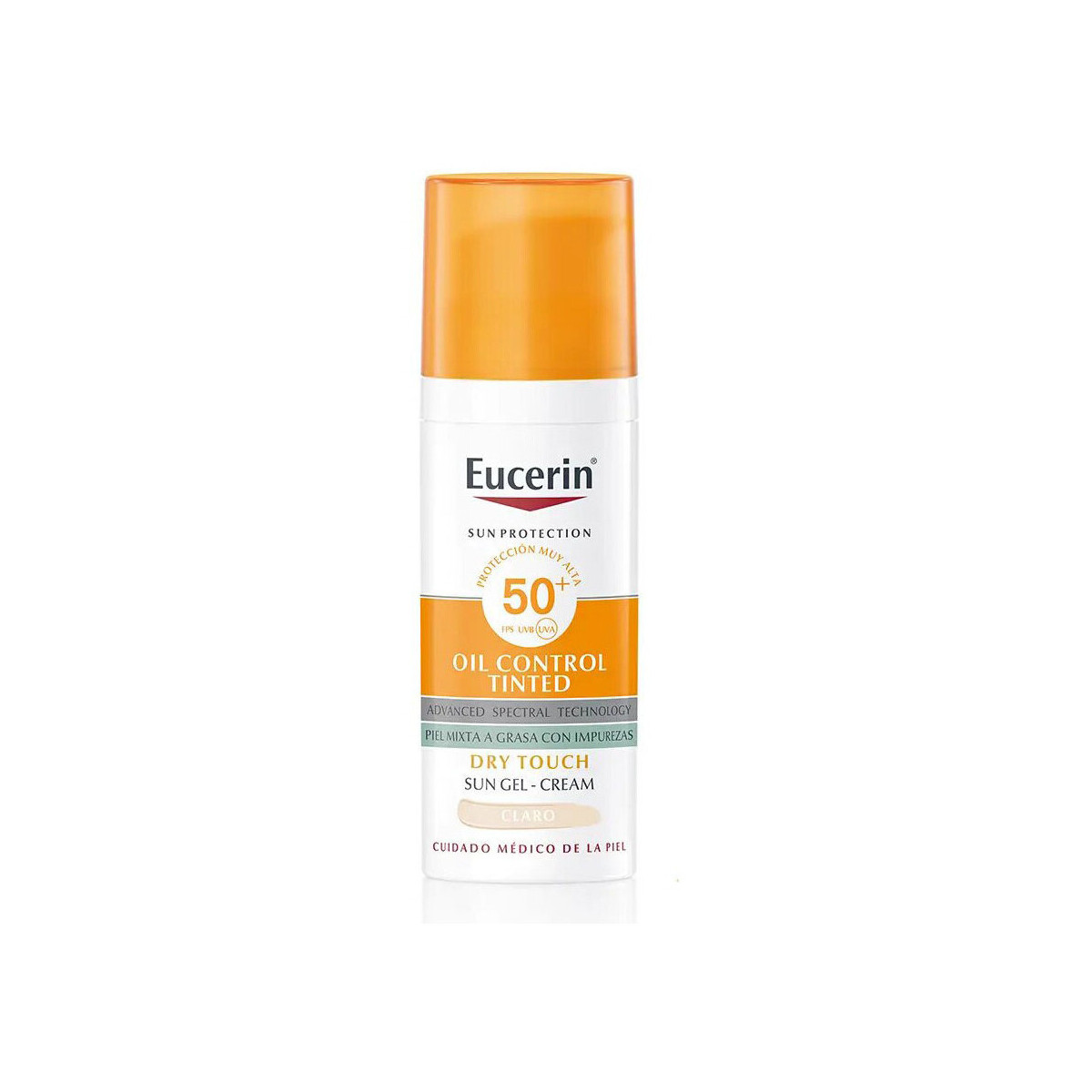 beleza Mulher Proteção solar Eucerin Tinted Gel-Cream Oil Control Dry Touch SPF50+ 50 ml - L Outros