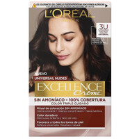 beleza Mulher Coloração L'oréal Excellence Creme Hair Color Universal Nudes - 3u Brune Outros