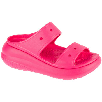 Sapatos Mulher Chinelos Crocs Classic Crush Sandal Rosa