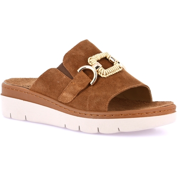 Sapatos Mulher Chinelos Grunland DSG-CE0456 Castanho