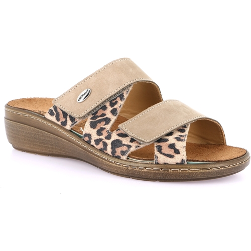 Sapatos Mulher Chinelos Grunland DSG-CE0494 Bege