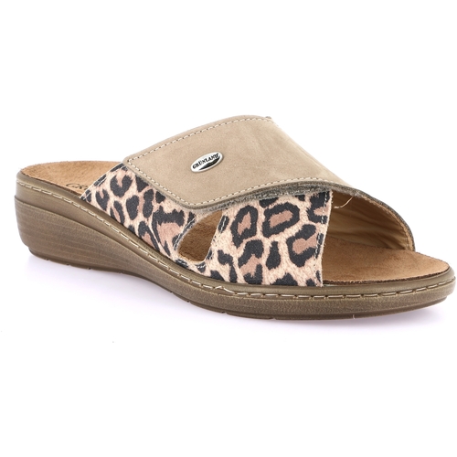 Sapatos Mulher Chinelos Grunland DSG-CE0495 Bege