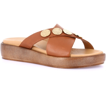 Sapatos Mulher Chinelos Grunland DSG-CI1586 Castanho