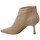 Sapatos Mulher Botas baixas Joy Wendel 145469 Bege