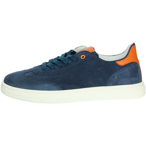 Sapatos Homem Sapatilhas de cano-alto Kebo LG5040 Azul
