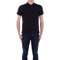 Textil Homem T-Shirt mangas curtas K-Way K5127BW Azul