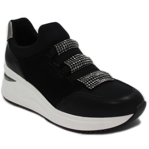 Sapatos Mulher Sapatilhas Café Noir CAF-RRR-DN1006-N001 Preto