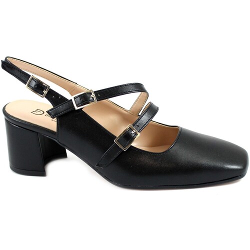 Sapatos Mulher Escarpim Divine Follie DIV-E25-C5019-NE Preto
