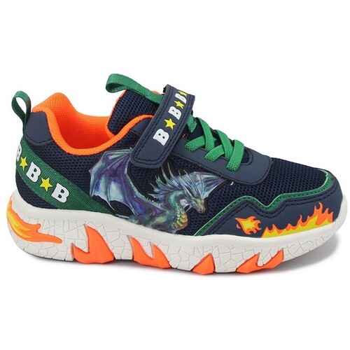 Sapatos Criança Sapatilhas Bull Boys BUL-E25-BBAL5086-BL Azul