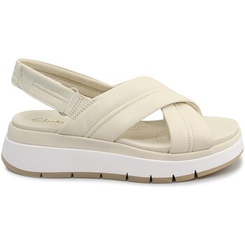 Sapatos Mulher Sandálias Clarks CLA-E25-TUSCAN-CR Bege